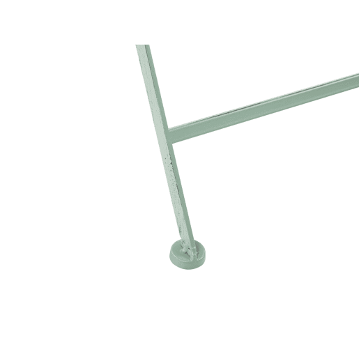 Conjunto de 2 cadeiras de jardim TRENTO Metal Verde claro Conjunto de 2 cadeiras de jardim TRENTO Metal Verde claro