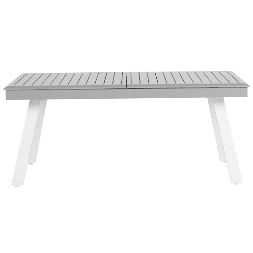 Conjunto de refeições de jardim 6 lugares PERETA Metal Cinzento