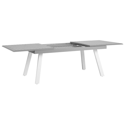Conjunto de refeições de jardim 6 lugares PERETA Metal Cinzento
