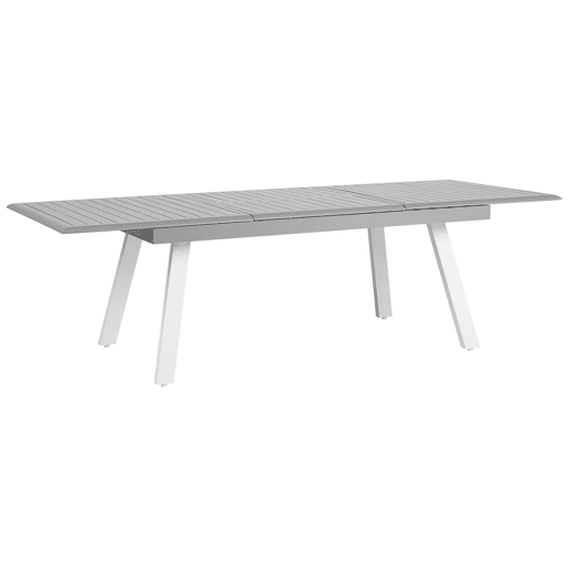 Conjunto de refeições de jardim 6 lugares PERETA Metal Cinzento