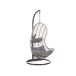 Beliani Sillón colgante PINETO Beliani Sillón colgante PINETO Gris Claro