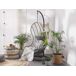Beliani Sillón colgante PINETO Beliani Sillón colgante PINETO Gris Claro