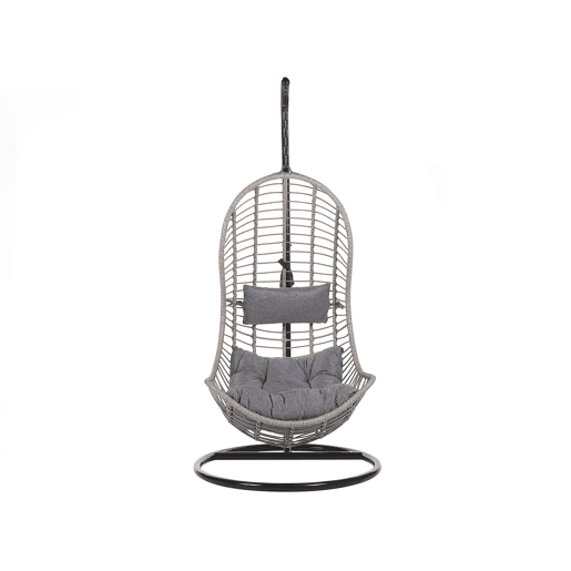 Cadeira Suspensa com Suporte PINETO Cinzento