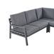 Beliani Conjunto de jardín VIZZINI Beliani Conjunto de jardín VIZZINI Gris Oscuro