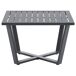 Beliani Conjunto de jardín VIZZINI Beliani Conjunto de jardín VIZZINI Gris Oscuro