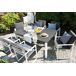 Beliani Conjunto de comedor PANCOLE Beliani Conjunto de comedor PANCOLE Gris