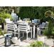 Beliani Conjunto de comedor PANCOLE Beliani Conjunto de comedor PANCOLE Gris