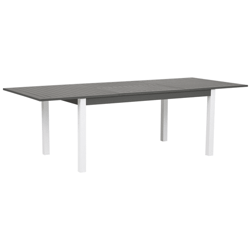 Conjunto de refeições de jardim 6 lugares PANCOLE com almofadas Metal Cinzento