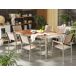 Beliani Conjunto de comedor GROSSETO Beliani Conjunto de comedor GROSSETO Beige