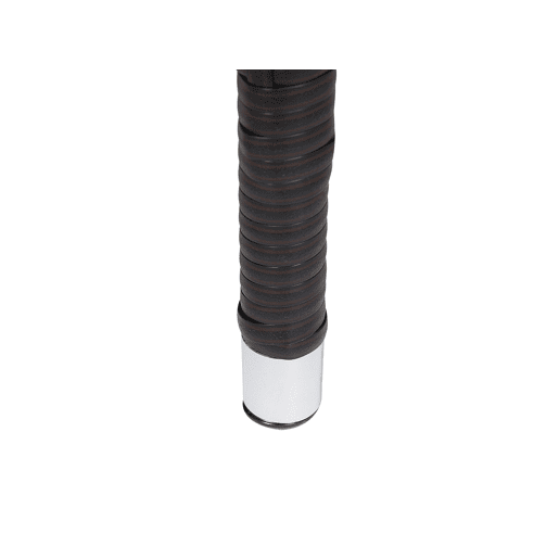 Conjunto de 2 cadeiras de jardim com almofadas ITALY Castanho escuro