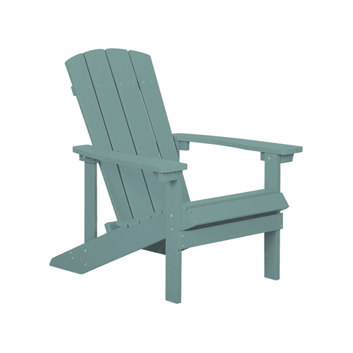 Cadeira de jardim ADIRONDACK Turquesa