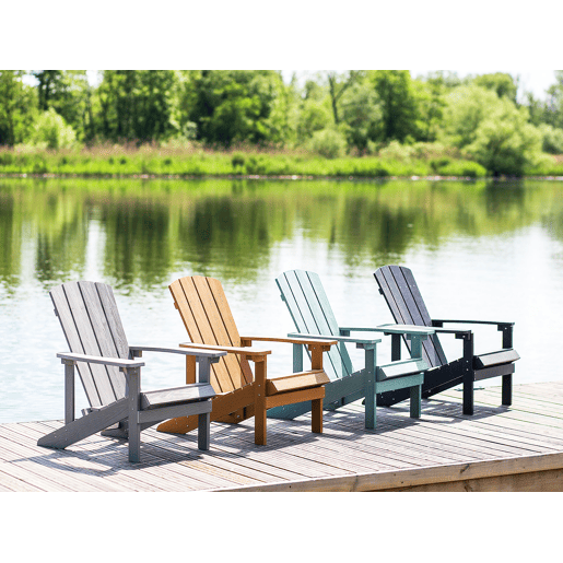 Cadeira de jardim ADIRONDACK Turquesa