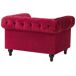 Beliani Sillón CHESTERFIELD Beliani Sillón CHESTERFIELD Rojo