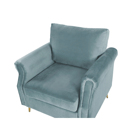 Poltrona VIETAS Veludo Verde menta Poltrona VIETAS Veludo Verde menta