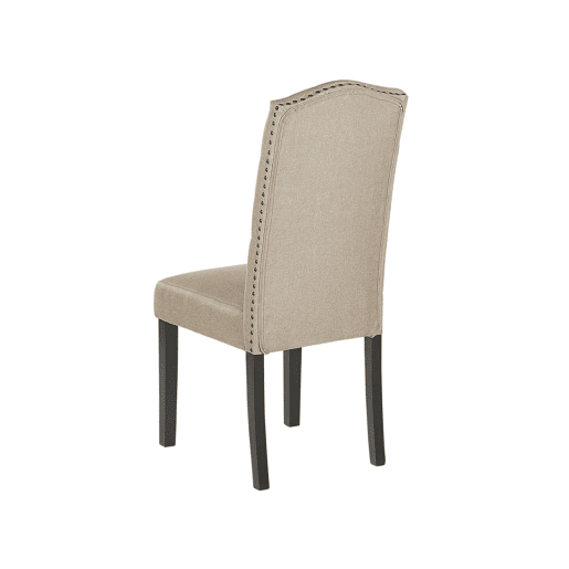 Conjunto de 2 cadeiras de jantar SHIRLEY Creme