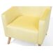 Beliani Sillón orejero ONEIDA Beliani Sillón orejero ONEIDA Amarillo