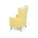 Beliani Sillón orejero ONEIDA Beliani Sillón orejero ONEIDA Amarillo