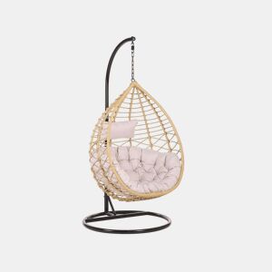 Cadeira Suspensa com Suporte ARSITA Natural
