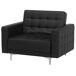 Beliani Sillón ABERDEEN Beliani Sillón ABERDEEN Negro