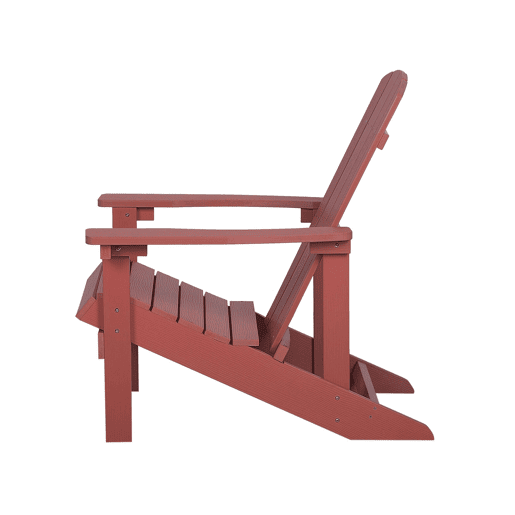 Cadeira de jardim ADIRONDACK Vermelho