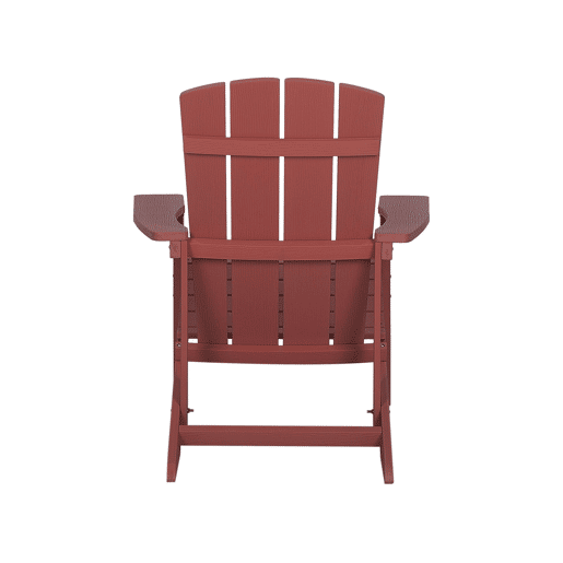 Cadeira de jardim ADIRONDACK Vermelho