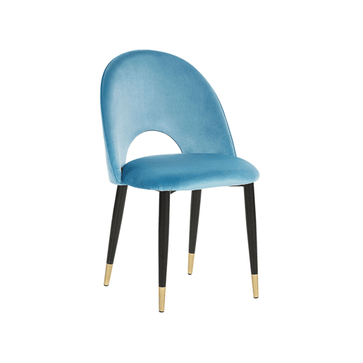 Conjunto de 2 cadeiras de jantar MAGALIA Azul