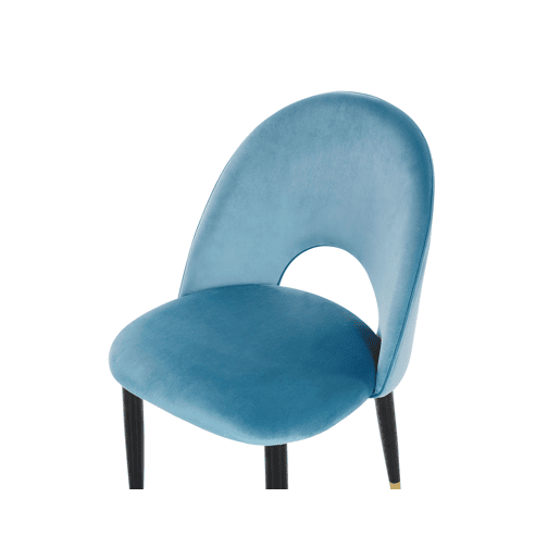 Conjunto de 2 cadeiras de jantar MAGALIA Azul