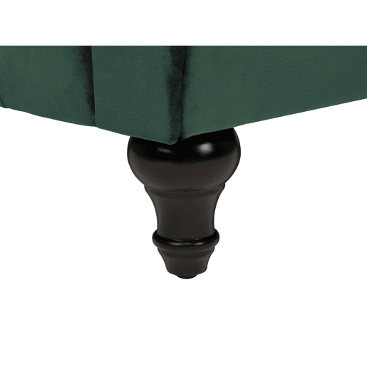 Poltrona CHESTERFIELD Veludo Verde esmeralda