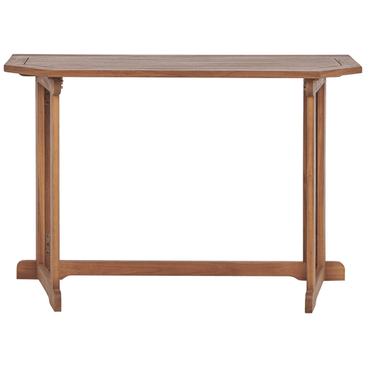 Conjunto de refeições de varanda 4 lugares TREIA Madeira de acácia Castanho