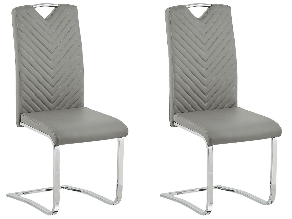 Beliani Silla de comedor PICKNES