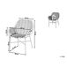 Beliani Silla de comedor CANORA Beliani Silla de comedor CANORA Marrón