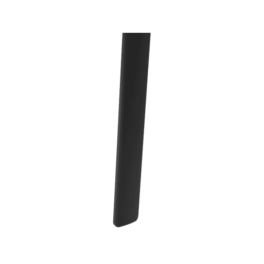 Cadeira de jardim BUSSETO Metal Preto