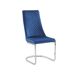 Beliani Silla de comedor ALTOONA Beliani Silla de comedor ALTOONA Azul Marino