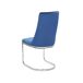 Beliani Silla de comedor ALTOONA Beliani Silla de comedor ALTOONA Azul Marino