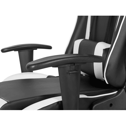 Cadeira de escritório GAMER Pele sintética Branco
