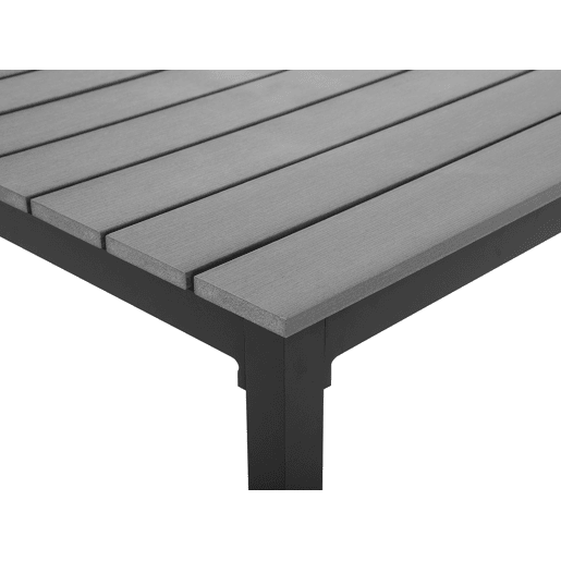 Conjunto de refeições de jardim 4 lugares PRATO Cinzento
