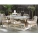 Beliani Conjunto de comedor OLBIA Beliani Conjunto de comedor OLBIA Gris
