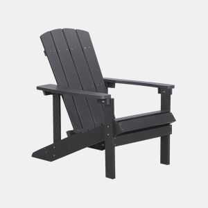 Cadeira de jardim ADIRONDACK Cinzento escuro
