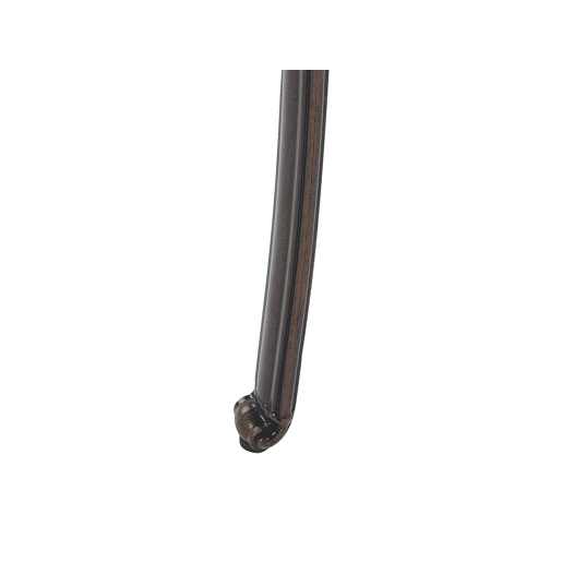 Conjunto de 4 cadeiras de jardim com almofadas SALENTO Metal Castanho escuro Conjunto de 4 cadeiras de jardim com almofadas SALENTO Metal Castanho escuro
