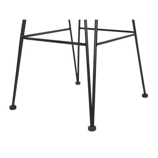 Conjunto de 2 bancos de bar CASSITA Rattan Natural
