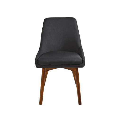 Conjunto de 2 cadeiras de jantar MELFORT Preto