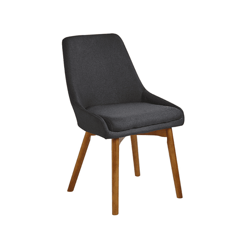 Conjunto de 2 cadeiras de jantar MELFORT Preto