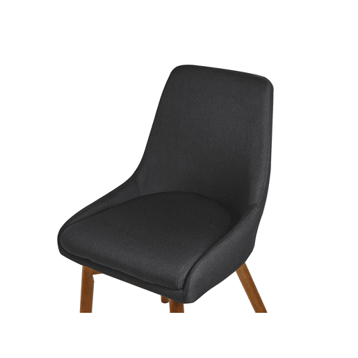 Conjunto de 2 cadeiras de jantar MELFORT Preto