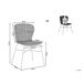 Beliani Silla de comedor ELFROS Beliani Silla de comedor ELFROS Natural