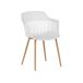 Beliani Silla de comedor BERECA Beliani Silla de comedor BERECA Blanco