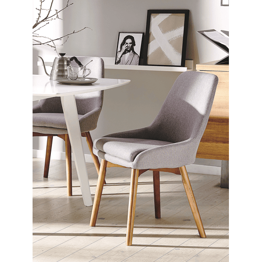 Conjunto de 2 cadeiras de jantar MELFORT Taupe