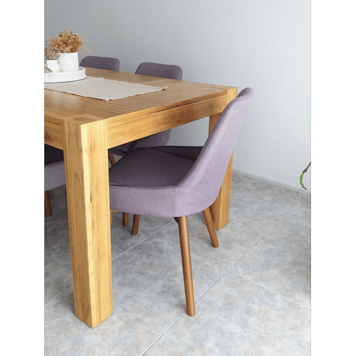 Conjunto de 2 cadeiras de jantar MELFORT Taupe