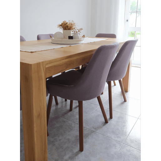 Conjunto de 2 cadeiras de jantar MELFORT Taupe