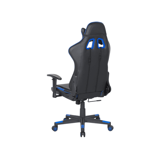 Cadeira de escritório GAMER Pele sintética Azul escuro