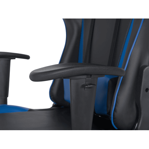 Cadeira de escritório GAMER Pele sintética Azul escuro
